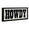 Stupell Industries Vintage Howdy Sign Canvas Design By Susan Ball